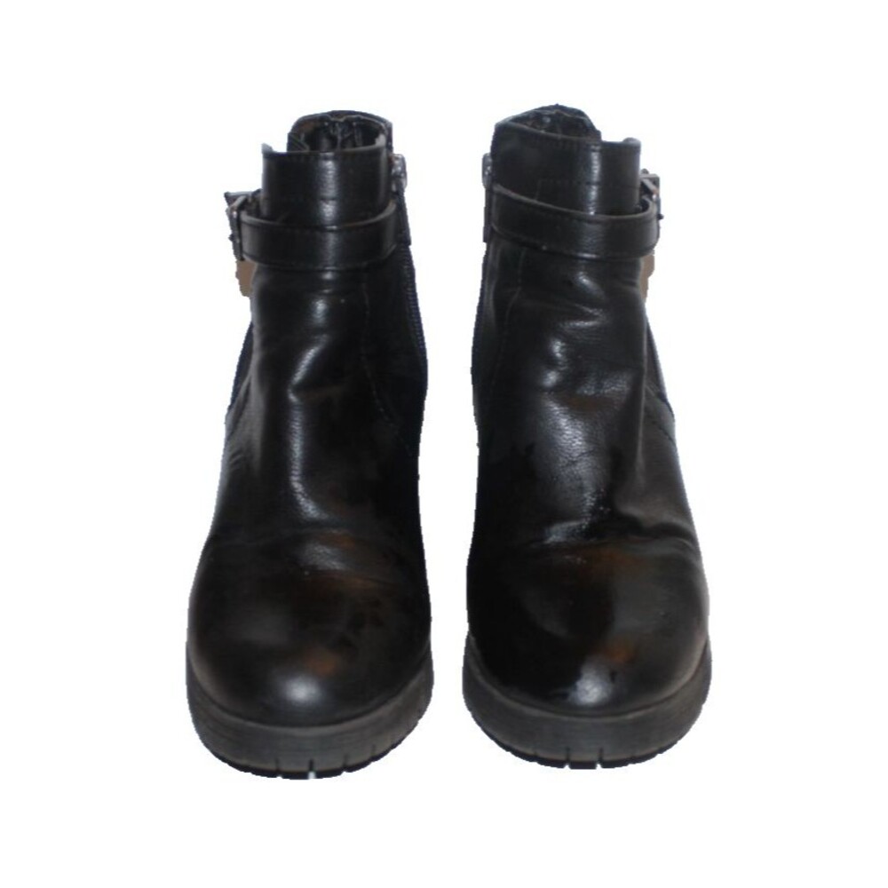 Circus by Sam Edelman Deacon Black Ankle Boots Round Toe Size 6.5M